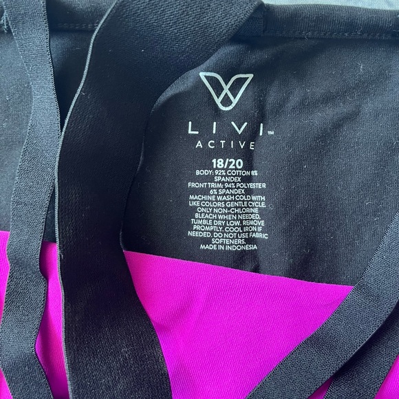 Livi Active Athletic Tank Top by Lane Bryant - Picture 3 of 3